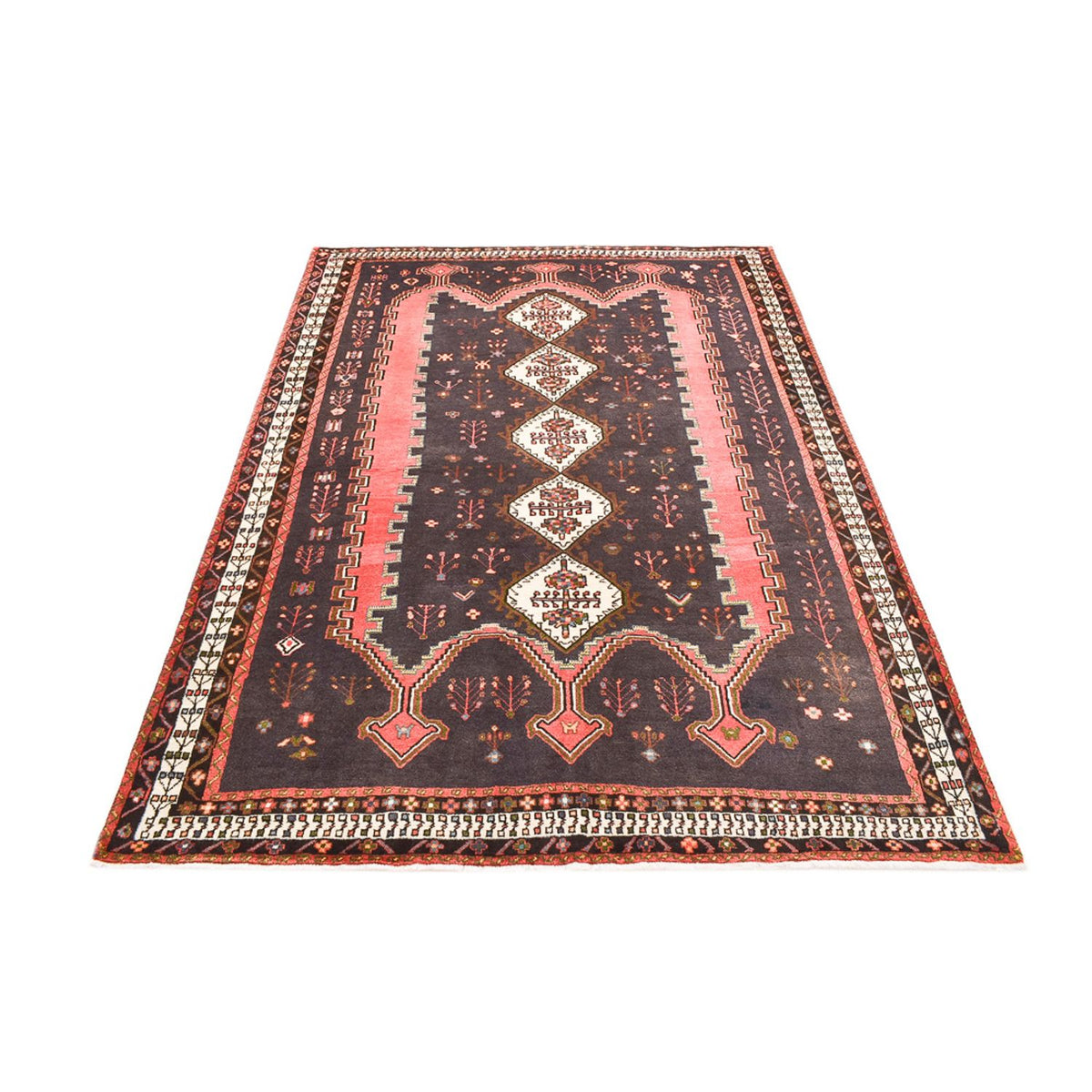 Persisk matta - Nomadic - 237 x 169 cm - ljusgrå