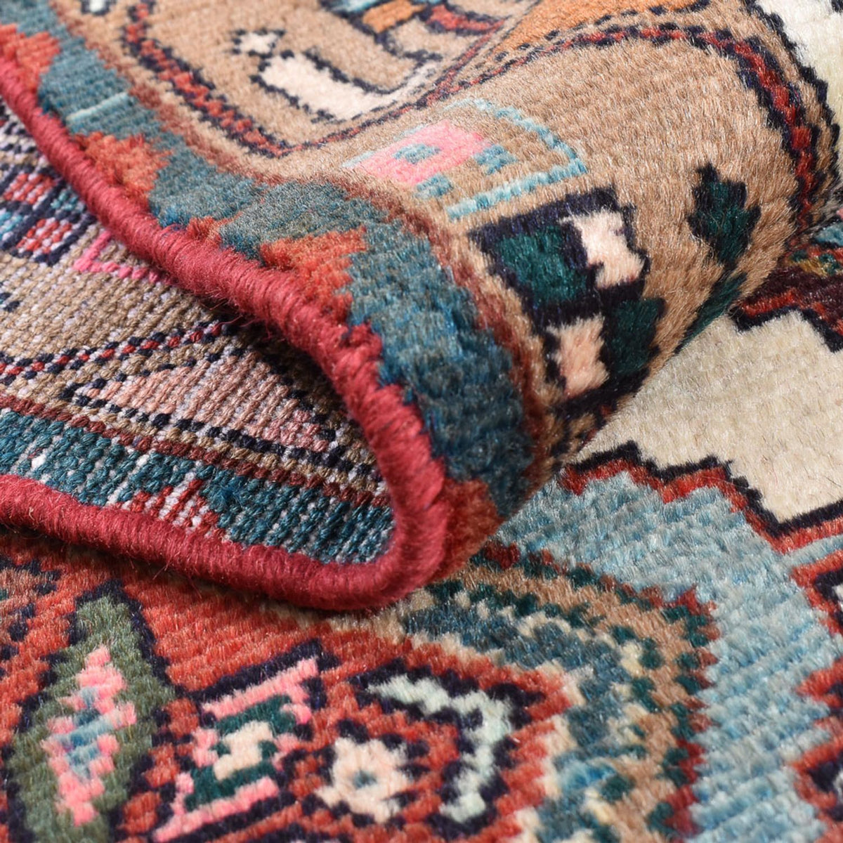 Runner Persisk matta - Nomadic - 285 x 78 cm - flerfärgad