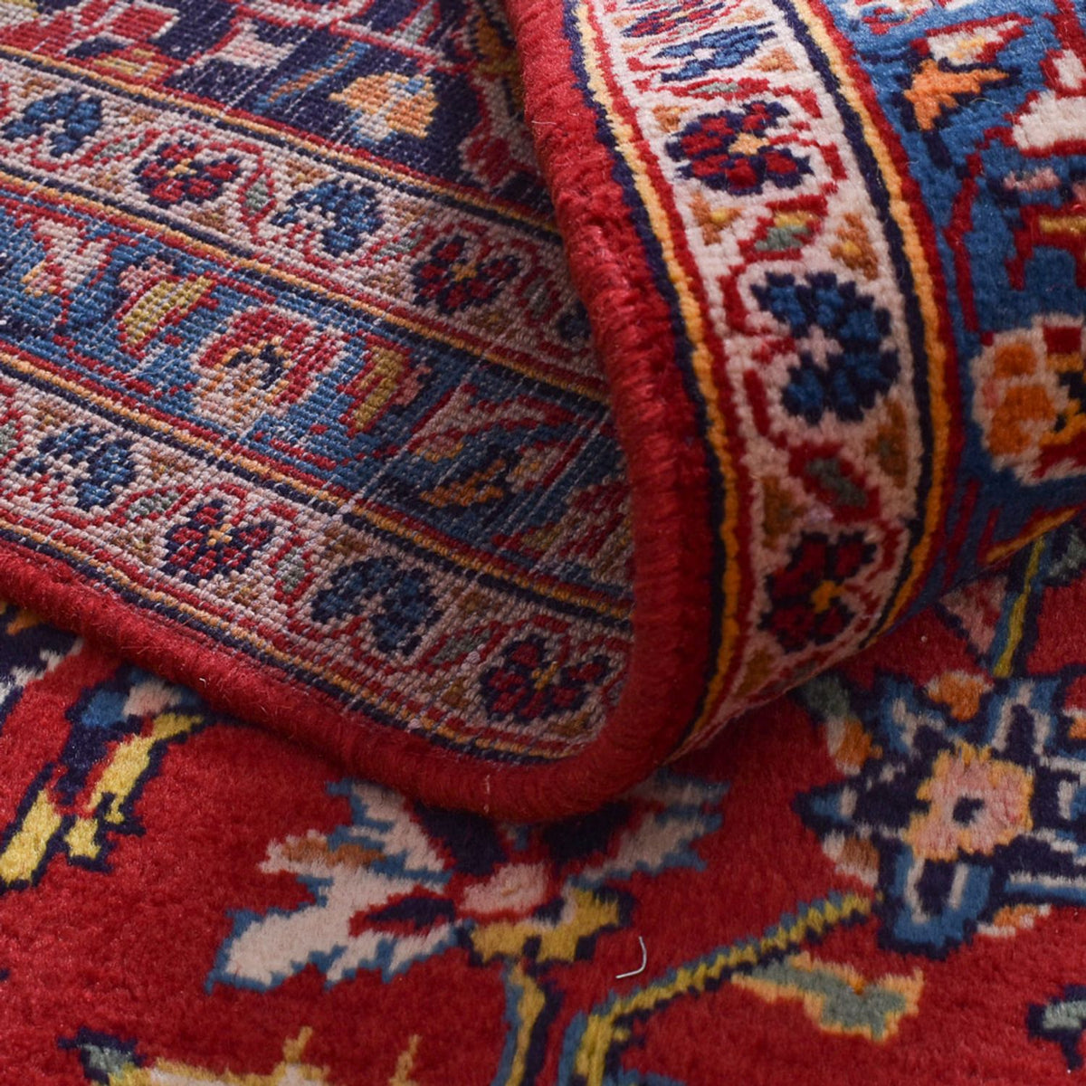 Persiska mattor - Keshan - 411 x 293 cm - röd