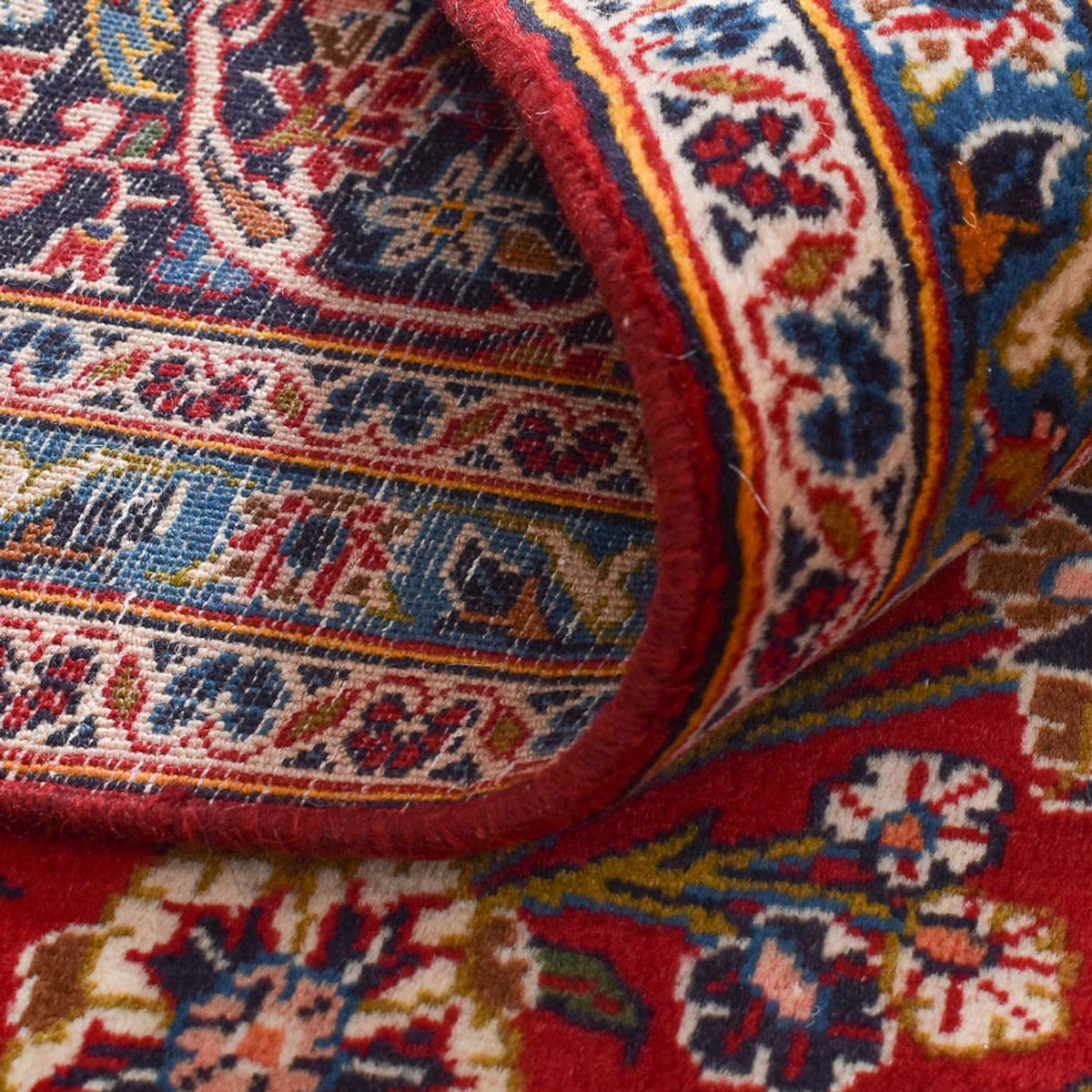 Persiska mattor - Keshan - 395 x 288 cm - röd