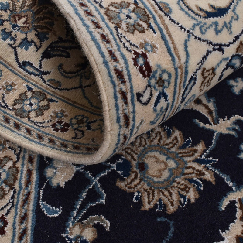 Persisk matta - Nain - 300 x 195 cm - mörkblå