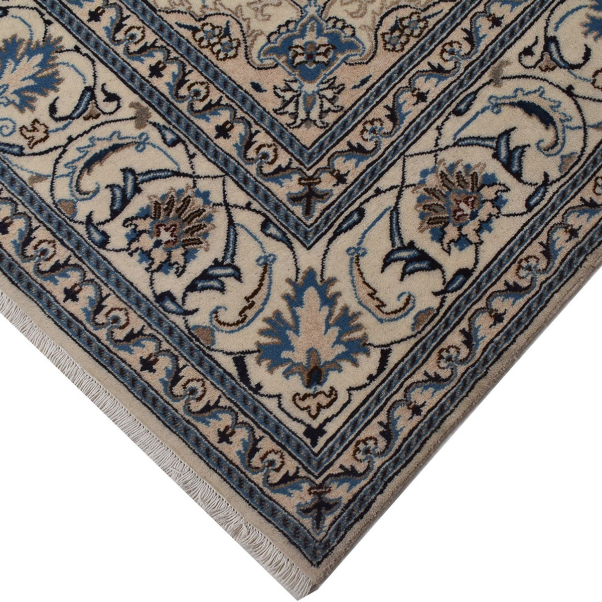 Persisk matta - Nain - 302 x 195 cm - grön