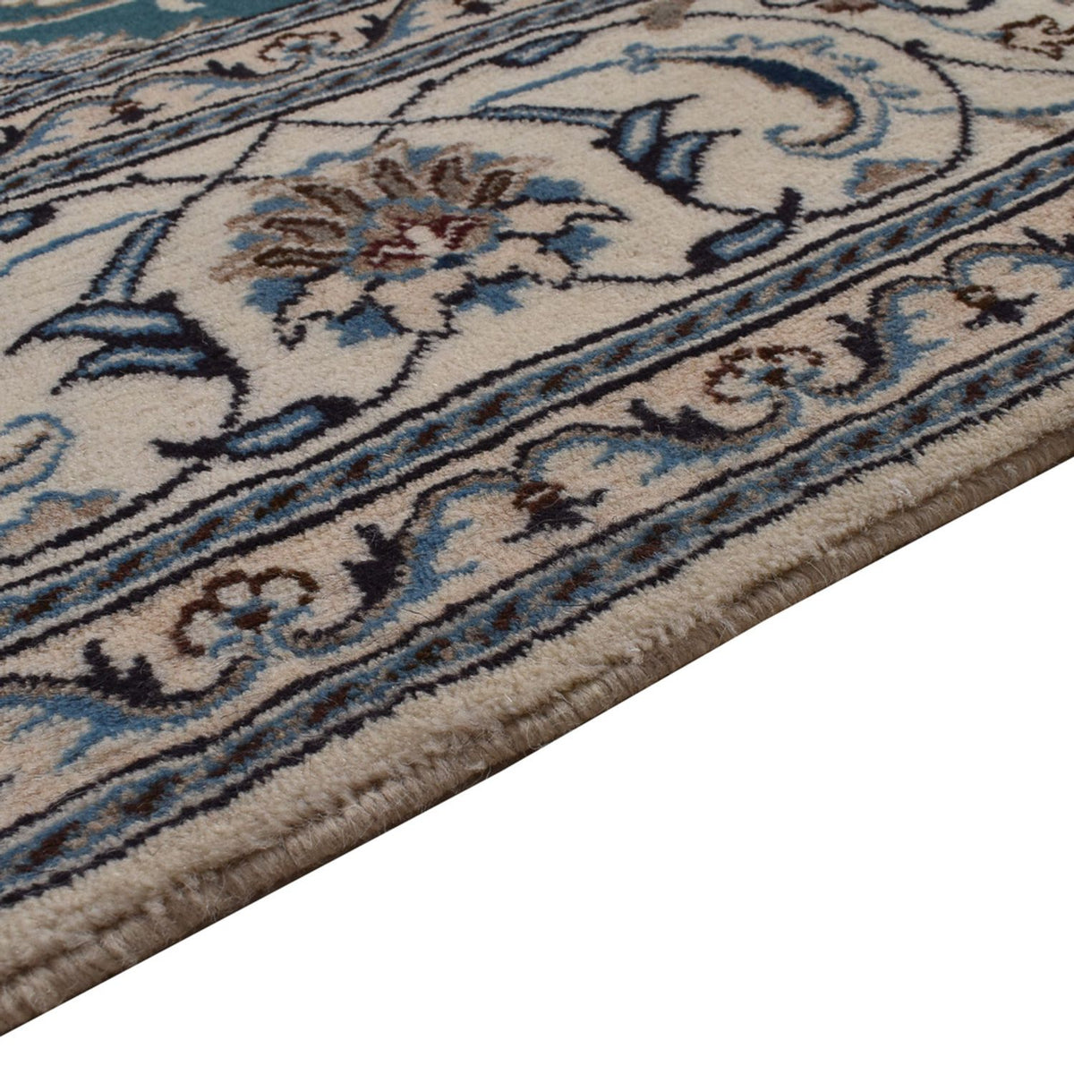 Persisk matta - Nain - 302 x 195 cm - grön