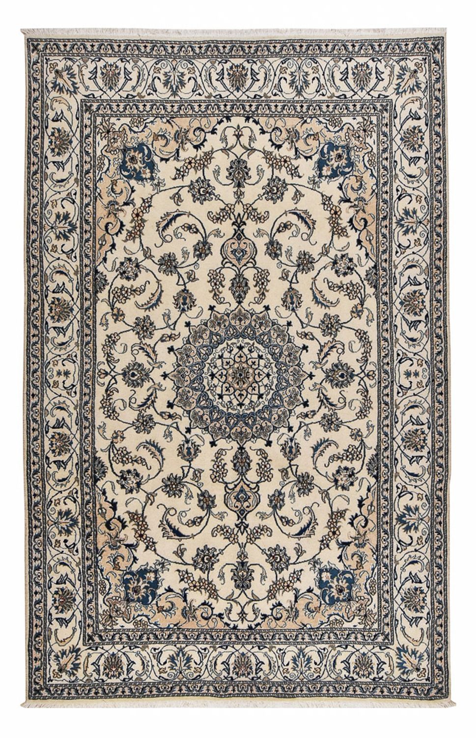 Persisk matta - Nain - 306 x 192 cm - beige
