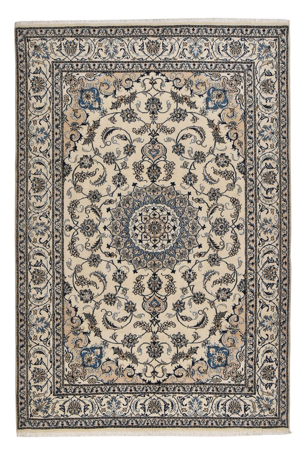 Persisk matta - Nain - 293 x 194 cm - beige