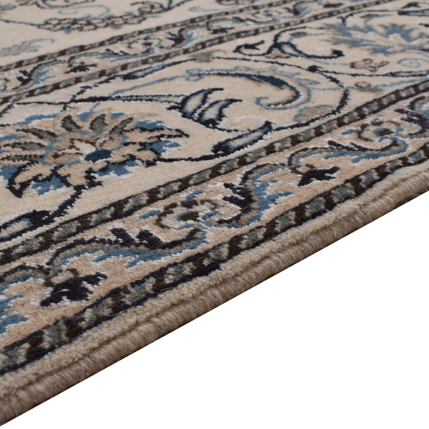 Persisk matta - Nain - 293 x 194 cm - beige