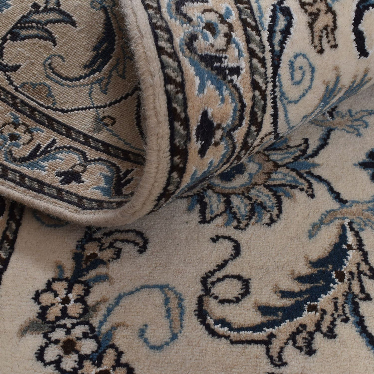 Persisk matta - Nain - 293 x 194 cm - beige