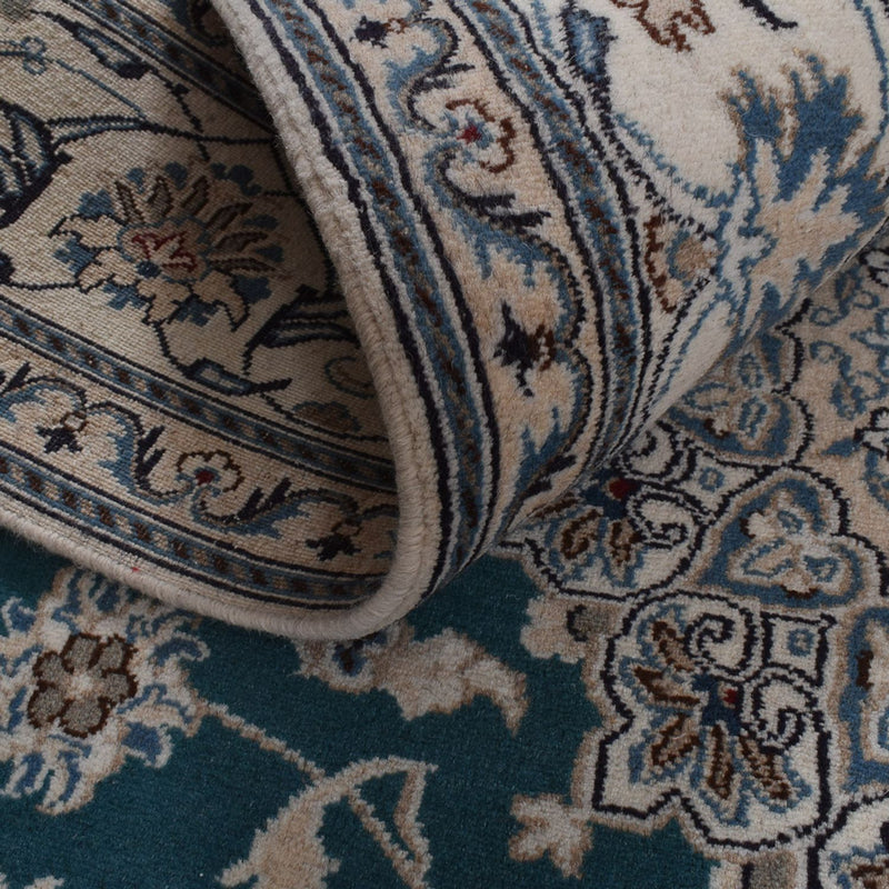 Persisk matta - Nain - 305 x 194 cm - grön