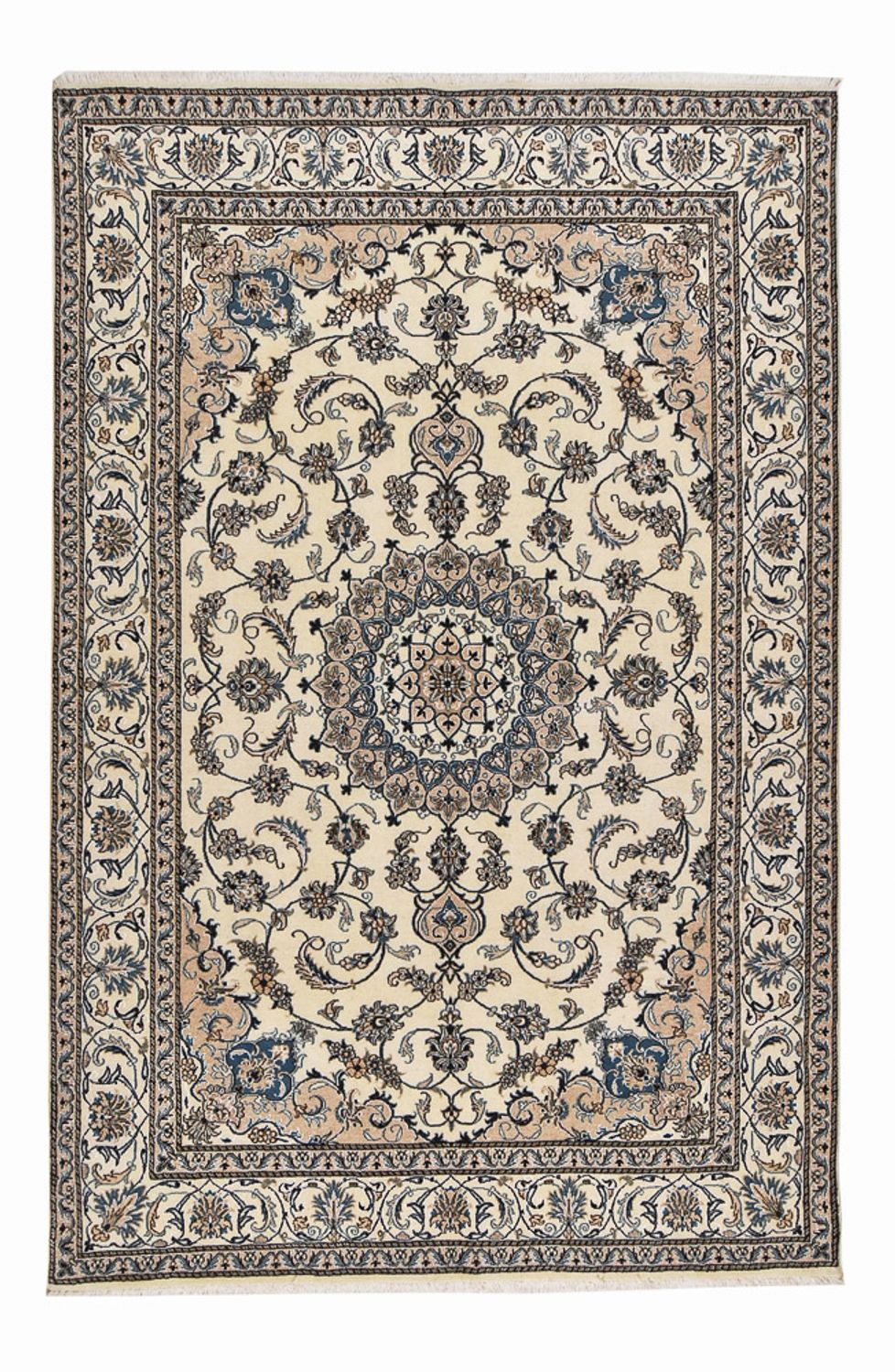 Persisk matta - Nain - 296 x 193 cm - beige