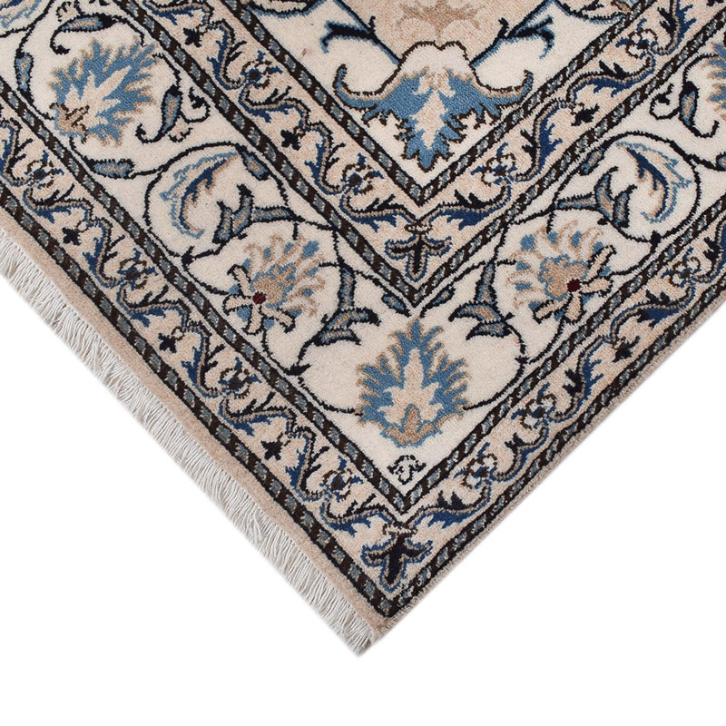 Persisk matta - Nain - 205 x 147 cm - grädde