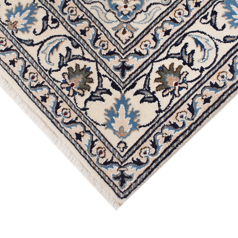 Persisk matta - Nain - 202 x 146 cm - grädde