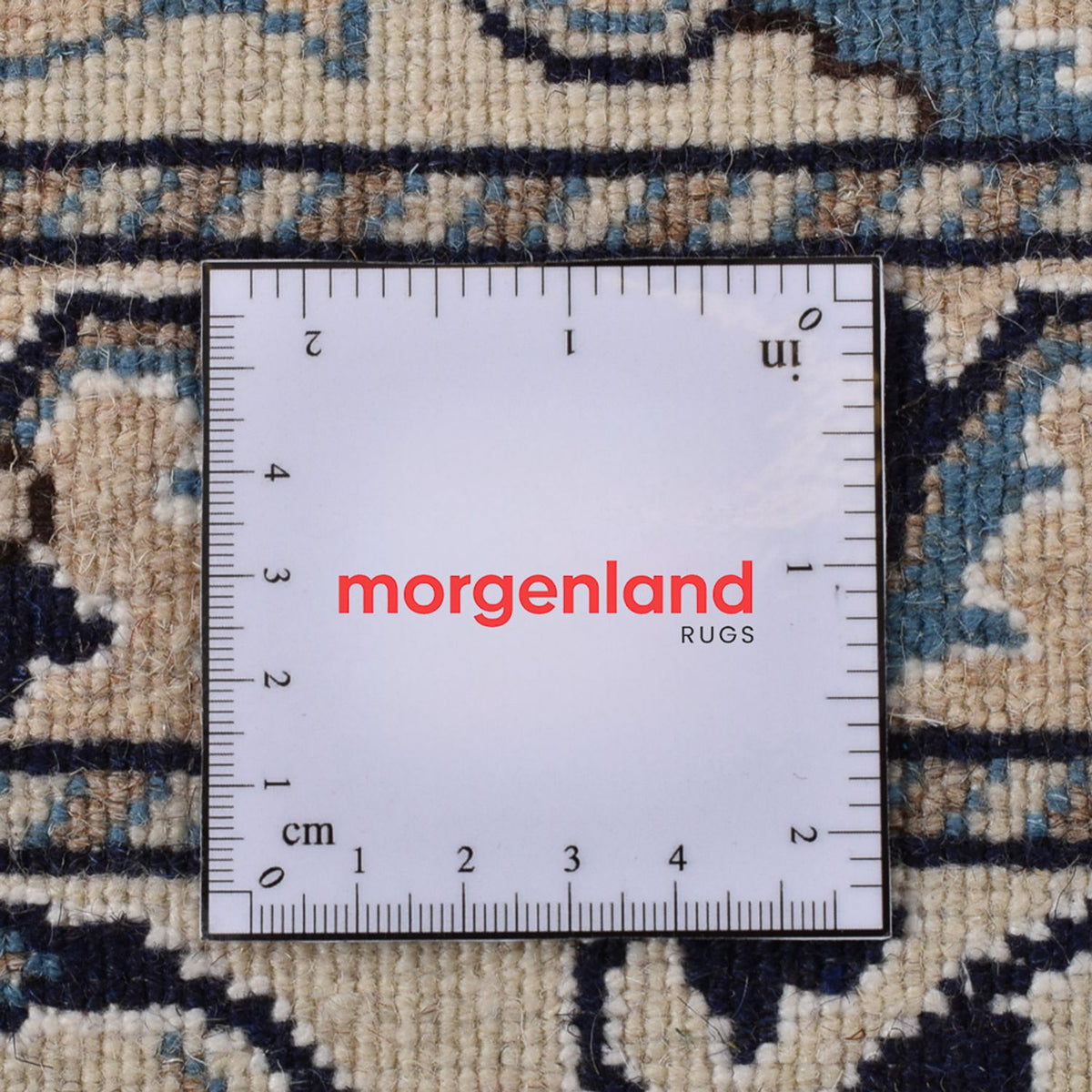 Persisk matta - Nain - 202 x 146 cm - grädde