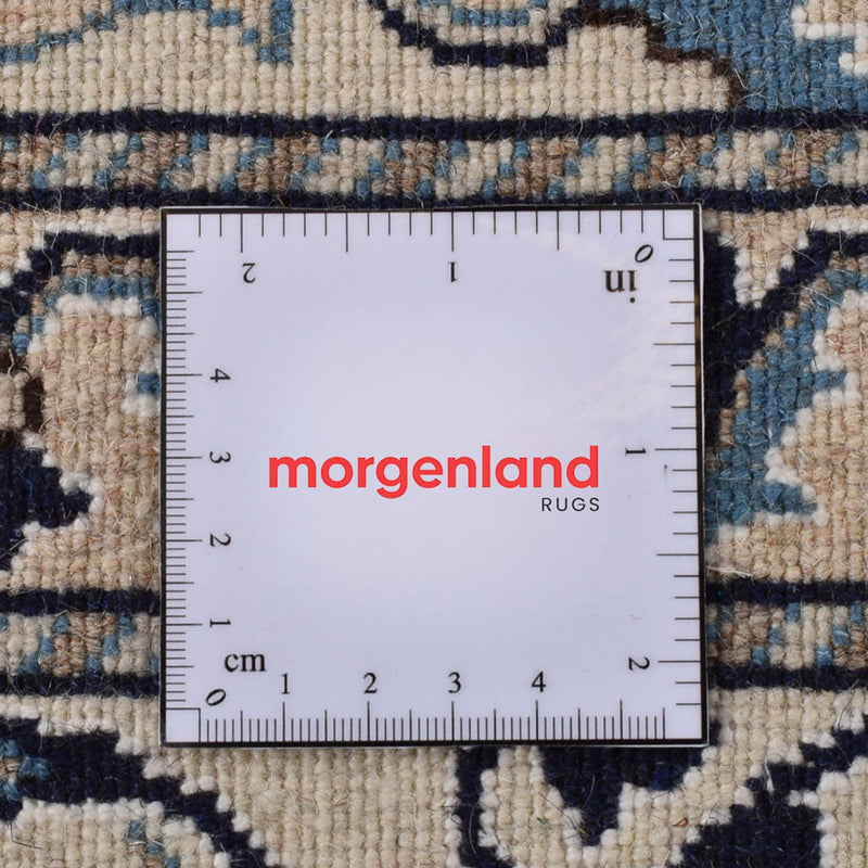 Persisk matta - Nain - 202 x 146 cm - grädde