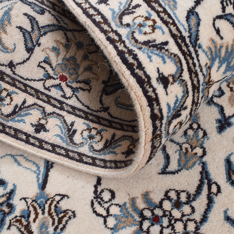 Persisk matta - Nain - 218 x 150 cm - grädde