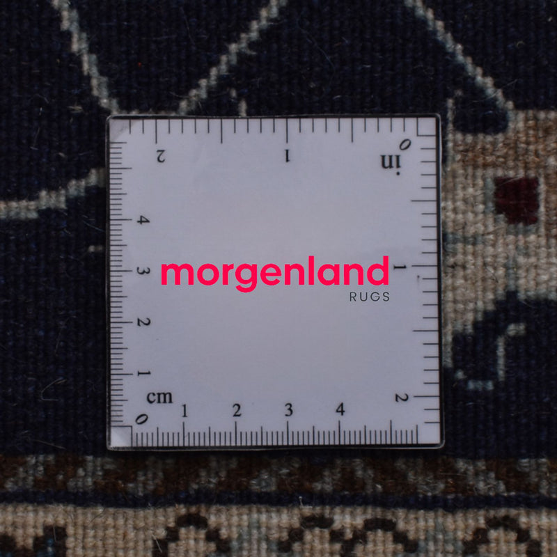 Persisk matta - Nain - 138 x 66 cm - mörkblå