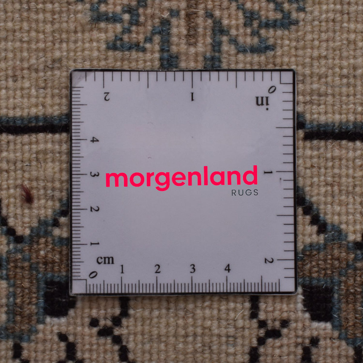 Persisk matta - Nain - 138 x 67 cm - grädde