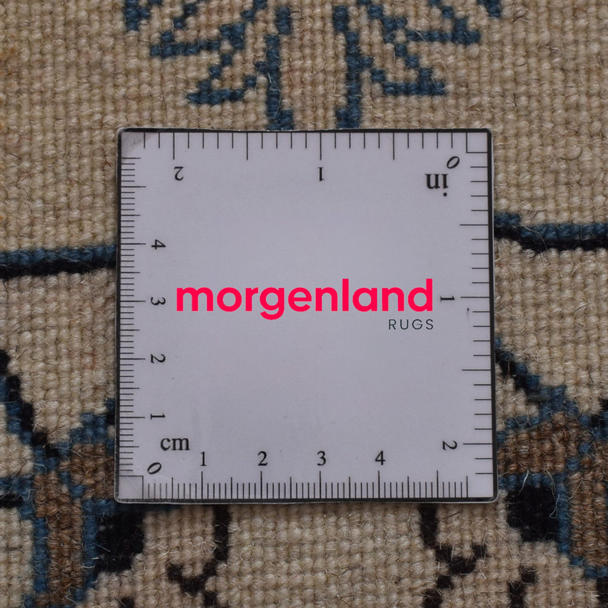 Persisk matta - Nain - 136 x 68 cm - grädde