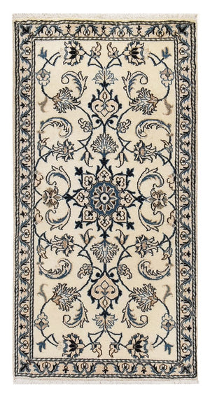 Persisk matta - Nain - 137 x 69 cm - grädde