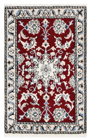 Persisk matta - Nain - 87 x 56 cm - röd