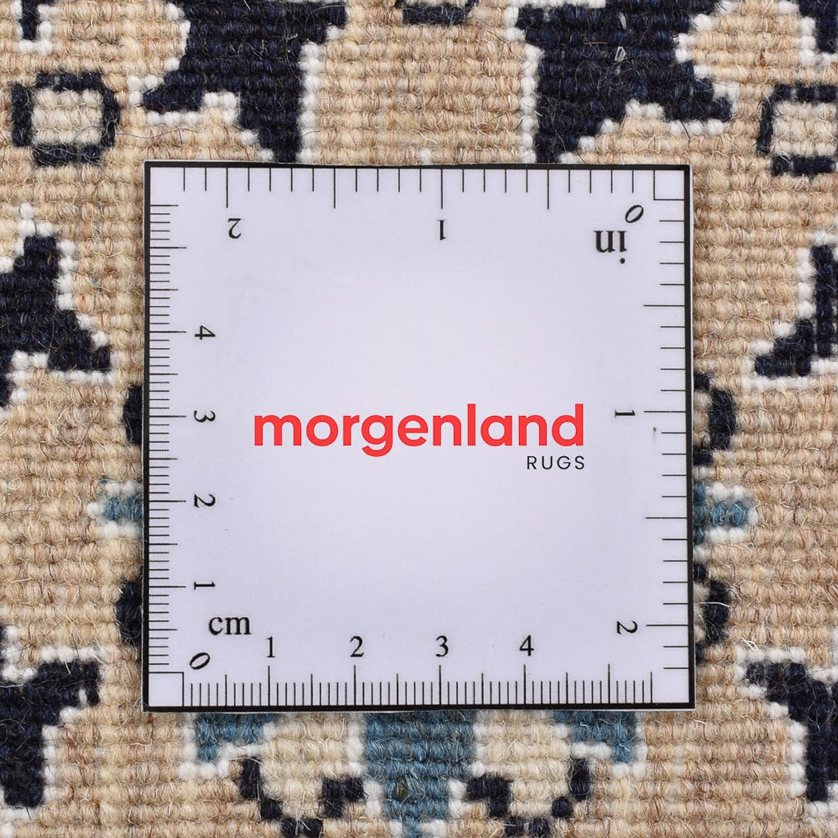 Persisk matta - Nain - 85 x 57 cm - grädde