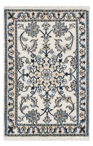 Persisk matta - Nain - 92 x 60 cm - grädde