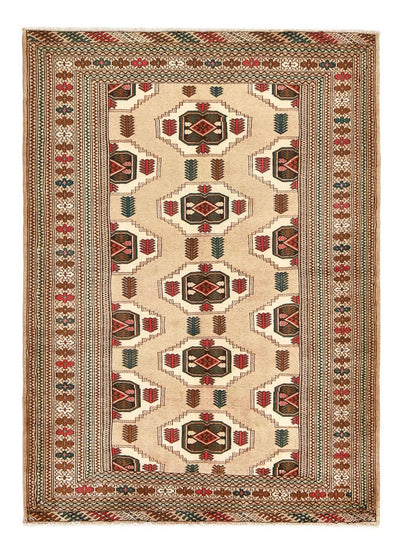 Turkaman-matta 143x199cm - Persisk matta - flerfärgad