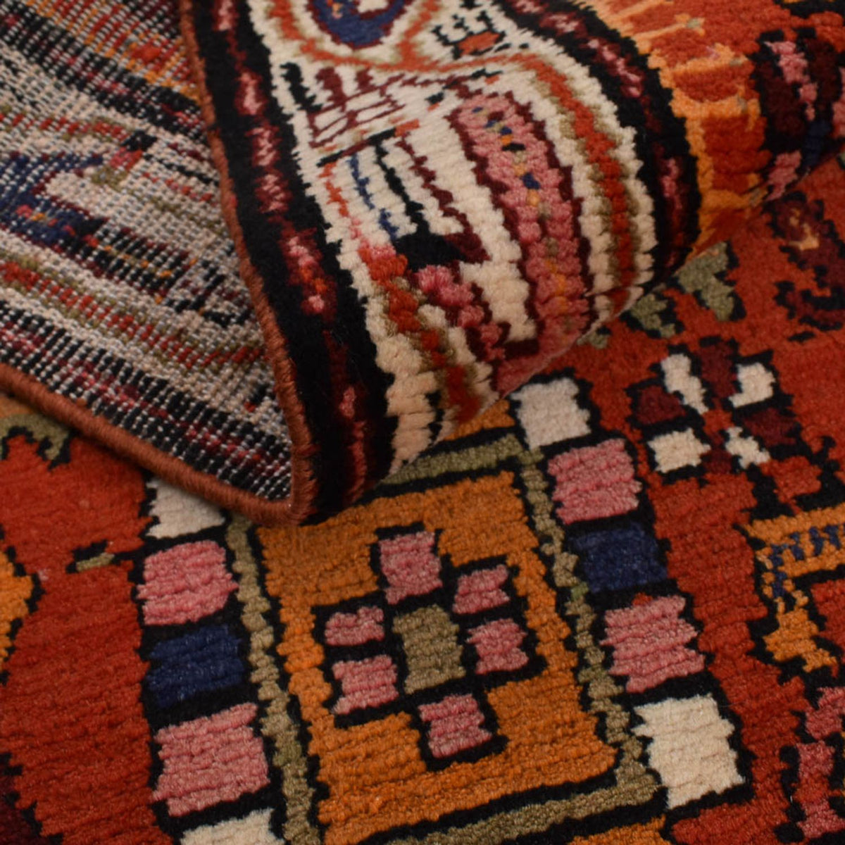 Persisk matta - Nomadic - 209 x 139 cm - flerfärgad