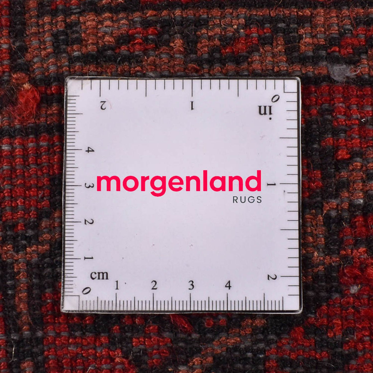 Baluch-matta särskild form  - 198 x 114 cm - röd