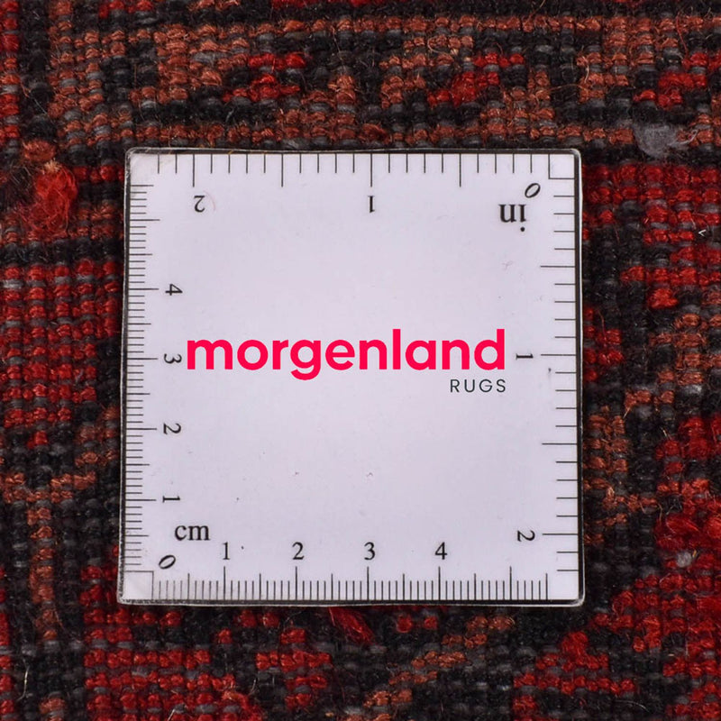 Baluch-matta särskild form  - 198 x 114 cm - röd