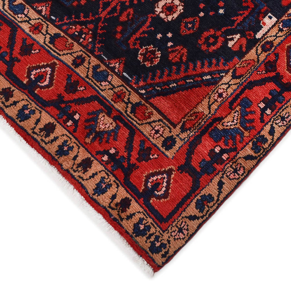 Persisk matta - Nomadic - 173 x 111 cm - mörkblå