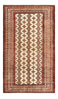 Turkaman-matta - 204 x 121 cm - beige