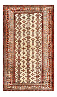 Turkaman-matta - 204 x 121 cm - beige