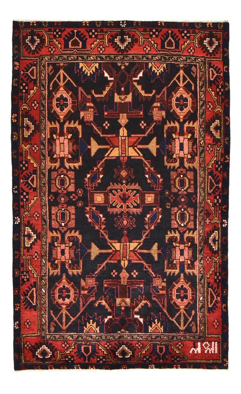 Persisk matta - Nomadic - 207 x 130 cm - mörkblå