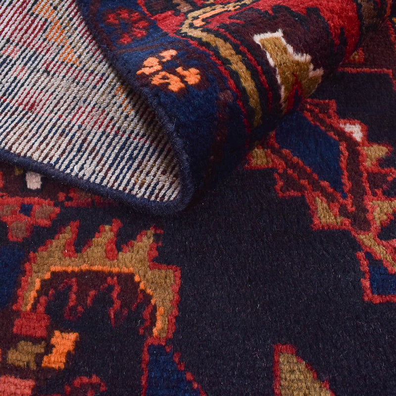 Persisk matta - Nomadic - 207 x 130 cm - mörkblå