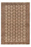 Turkaman-matta - 193 x 130 cm - mörk beige