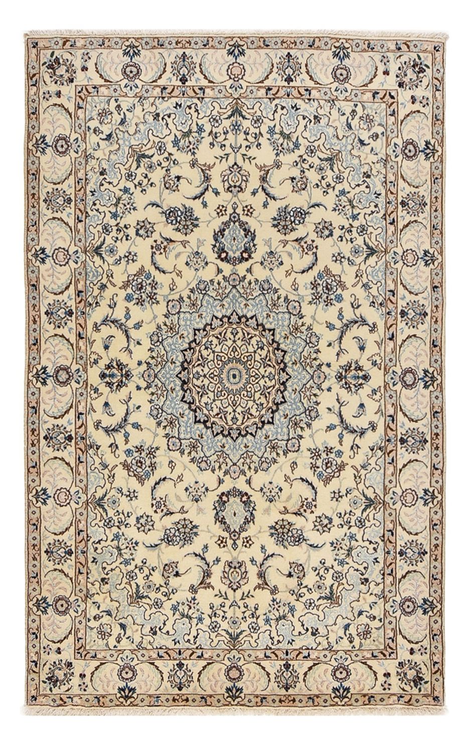 Persisk matta - Nain - Royal - 204 x 126 cm - beige