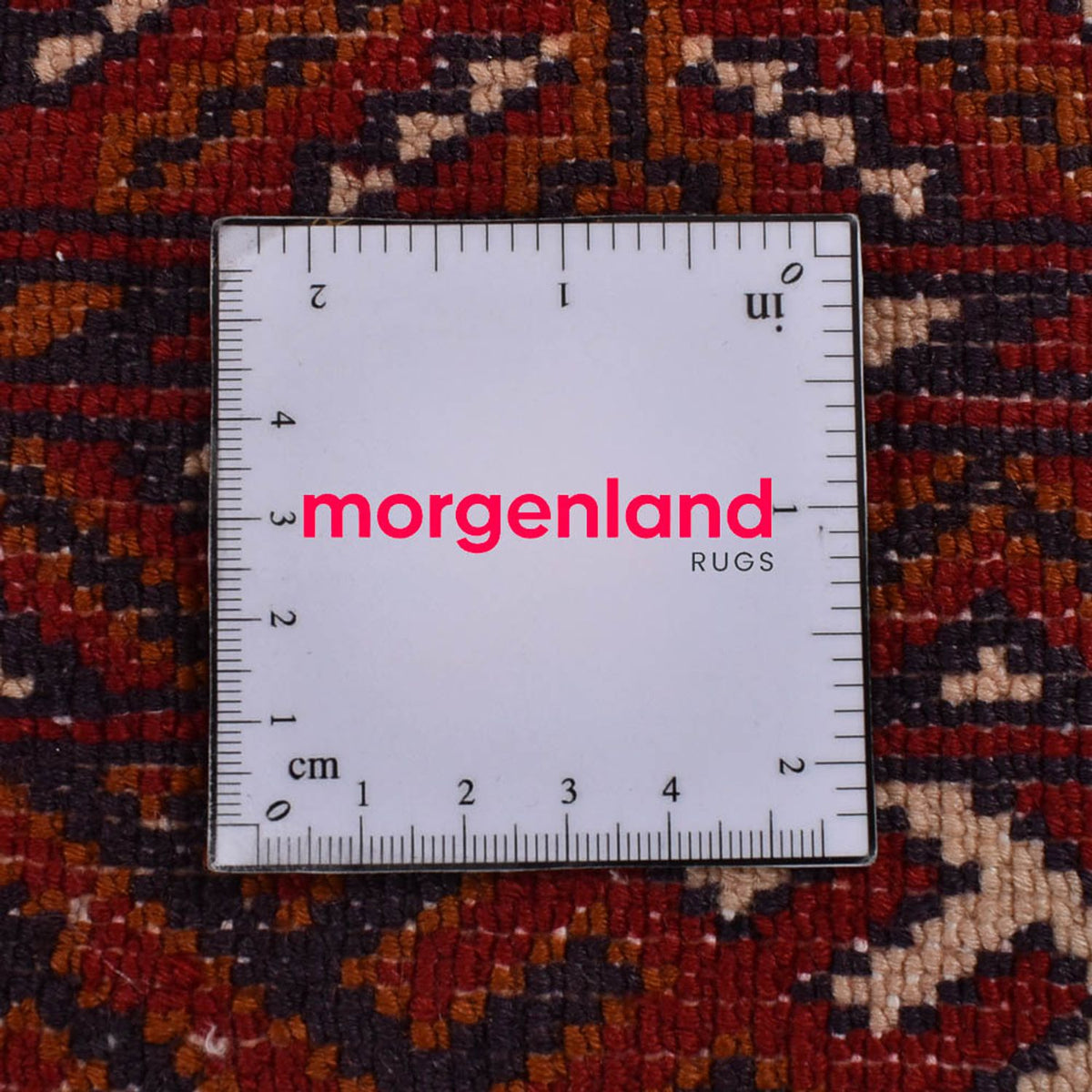 Runner Turkaman-matta - 287 x 102 cm - röd