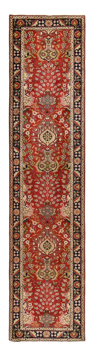 Runner Persisk matta - Tabriz - 400 x 92 cm - röd