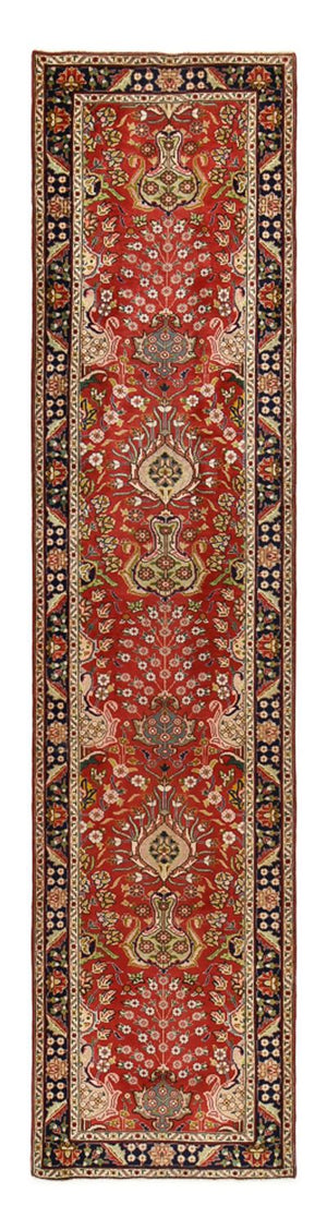 Runner Persisk matta - Tabriz - 400 x 92 cm - röd
