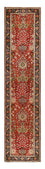Runner Persisk matta - Tabriz - 400 x 92 cm - röd
