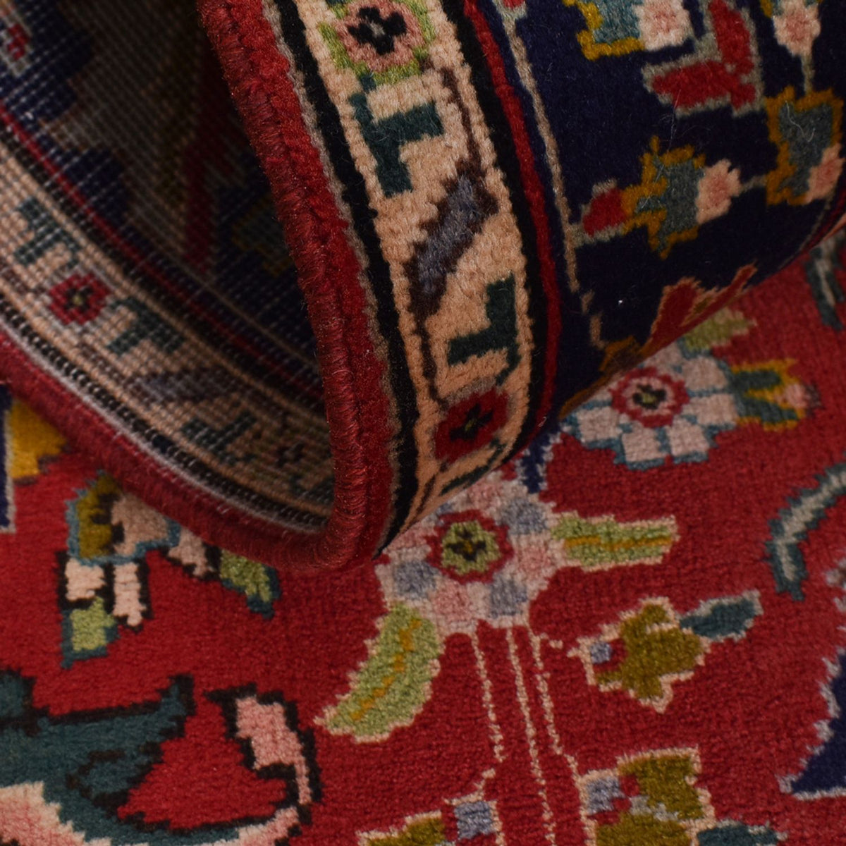 Runner Persisk matta - Tabriz - 400 x 92 cm - röd