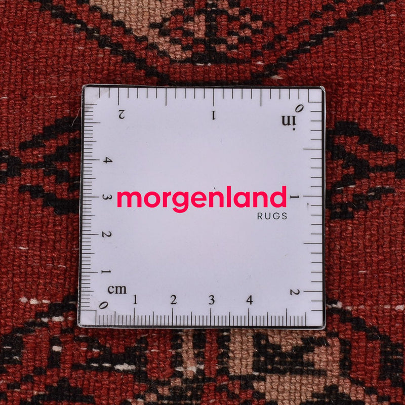 Runner Turkaman-matta - 266 x 97 cm - röd