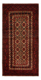 Runner Baluch-matta - 196 x 96 cm - mörkröd
