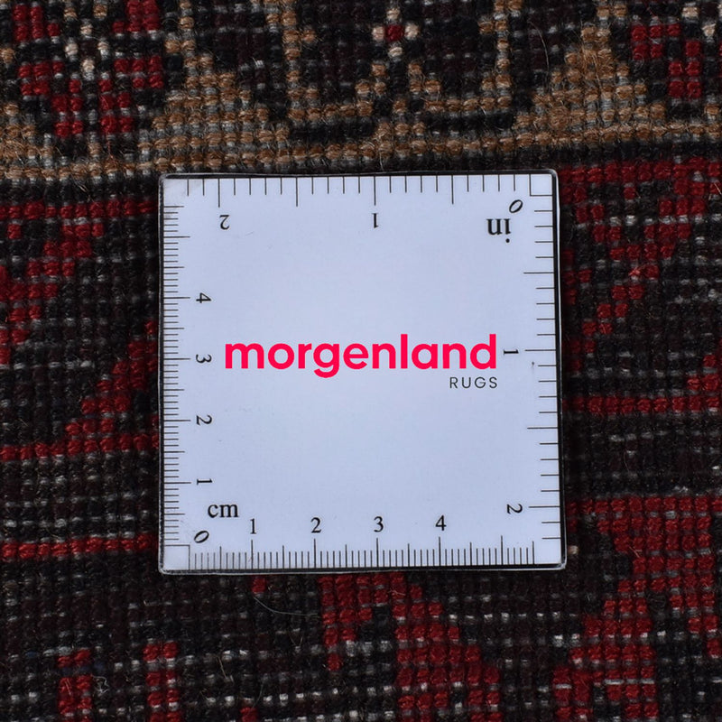 Runner Baluch-matta - 196 x 96 cm - mörkröd