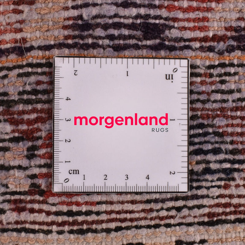 Vintage matta - 282 x 198 cm - mörkbrun