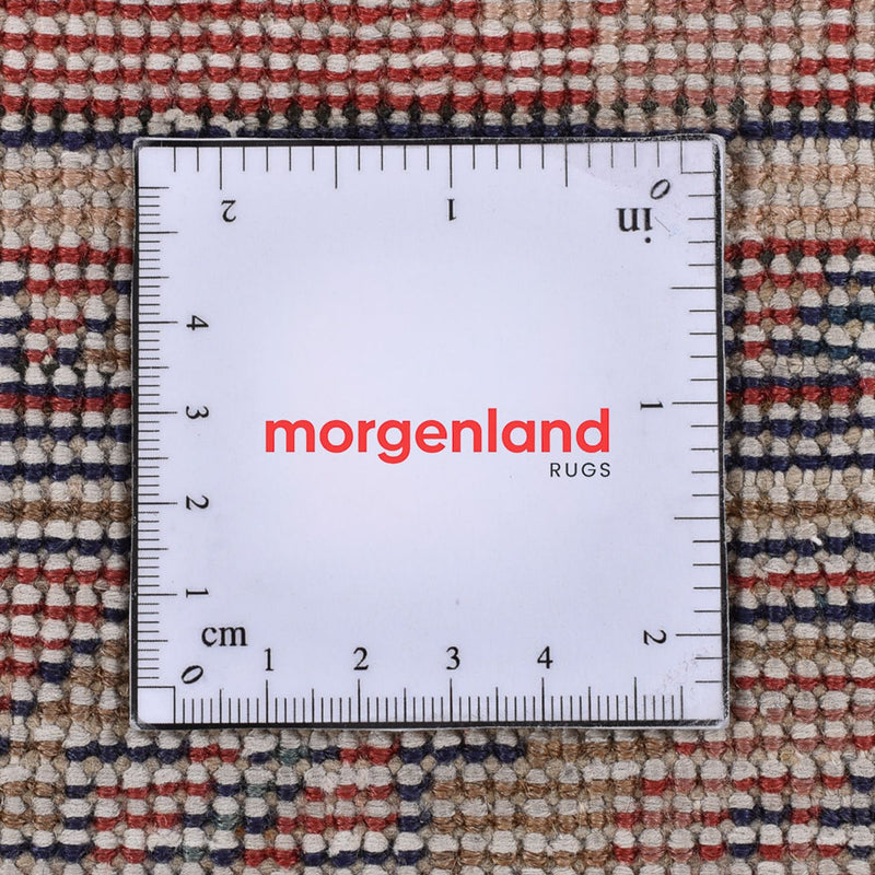 Vintage matta - 198 x 124 cm - flerfärgad