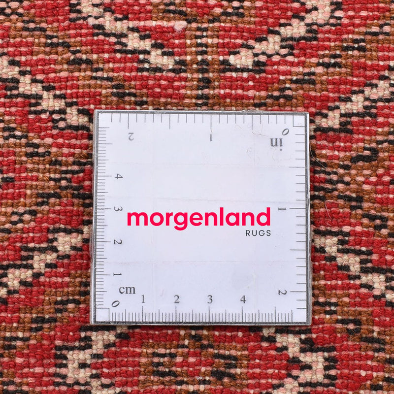 Turkaman-matta - 186 x 125 cm - röd