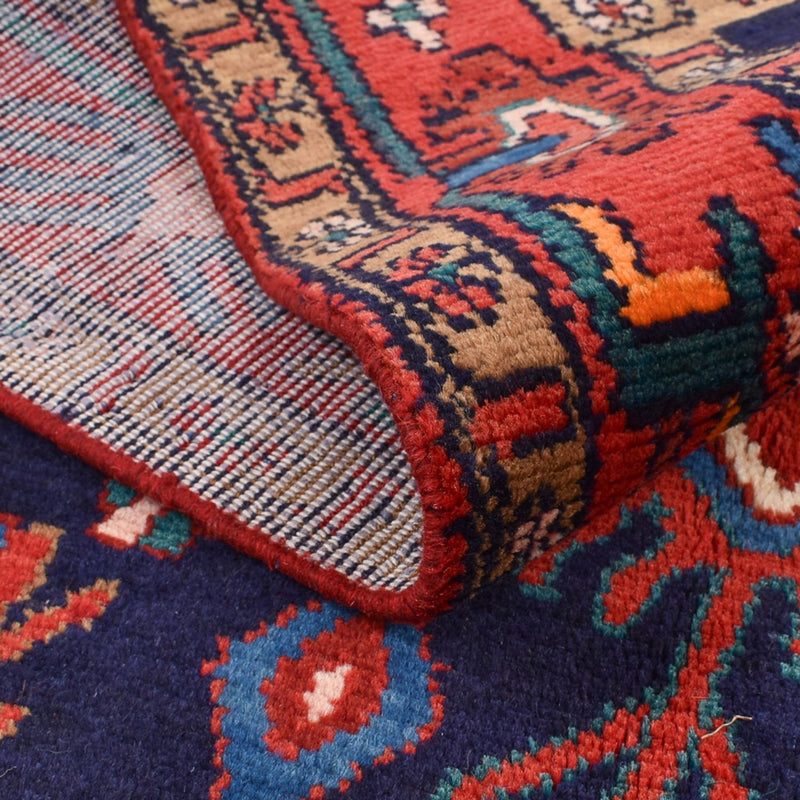 Persisk matta - Nomadic - 250 x 142 cm - mörkblå