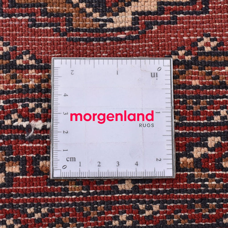 Turkaman-matta - 190 x 130 cm - röd