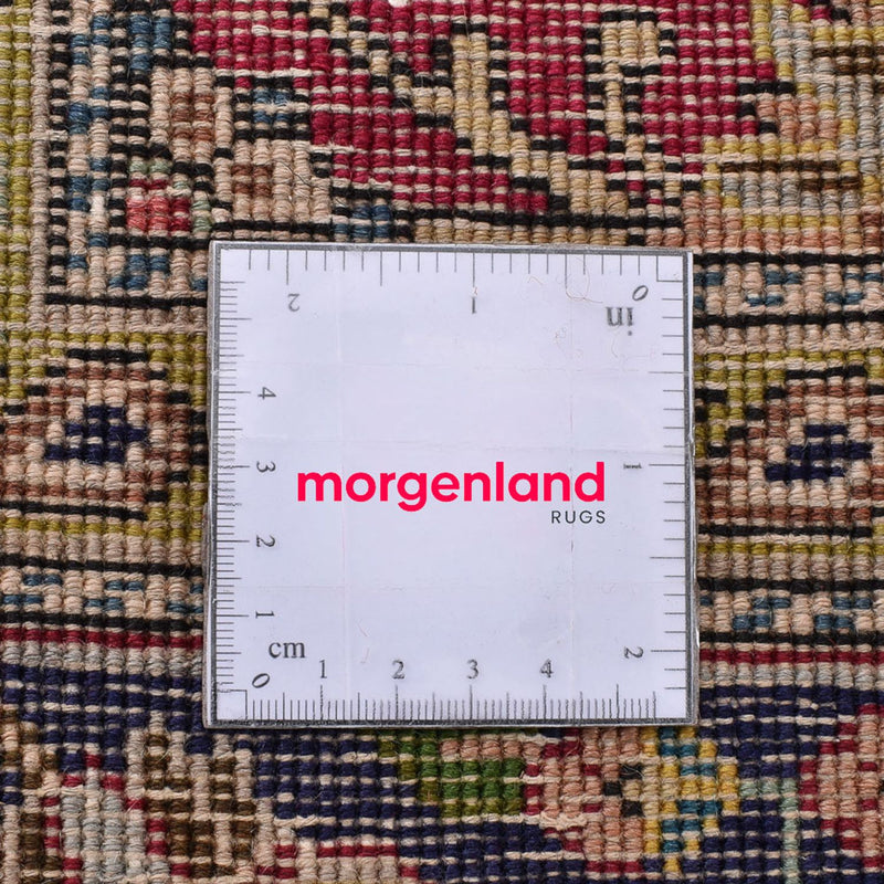 Persisk matta - Tabriz - 198 x 142 cm - röd